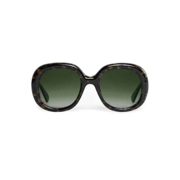NEW KREWE women\'s chloe sunglasses in tortuga noir main image 3